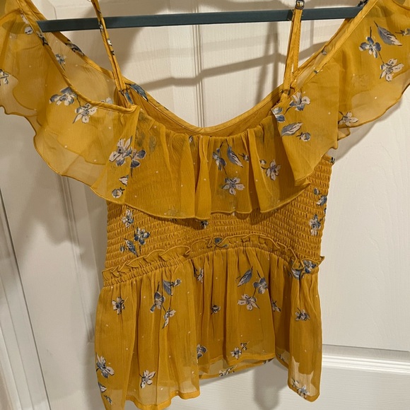 Abercrombie Yellow Top - Picture 2 of 2
